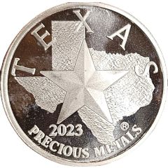 1 Ounce - Texas Mint Battle of San Jacinto