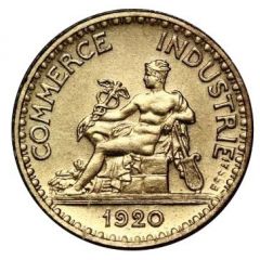 Essai-piéfort de 50 centimes Chambres de commerce