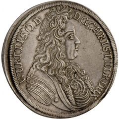 1 Thaler - Christian Ulrich von Bernstadt