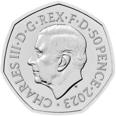 50 Pence - Charles III The Lion, the Witch and the Wardrobe