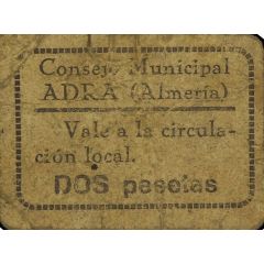 2 Pesetas Adra