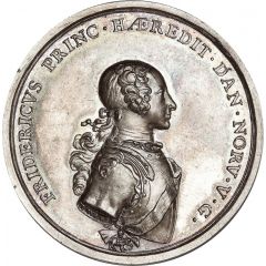 Medal - Crownprince Frederik first Army Command Silver issue