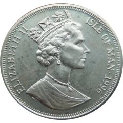 1 Crown - Elizabeth II King Arthur with Orb and Sword