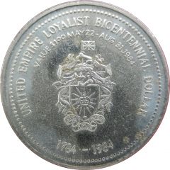 1 Dollar - Bellevile, Ontario United Loyalist Bicentennial