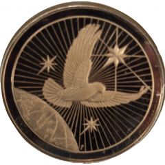 Holiday Greeting Card Medal - Peace on Earth
