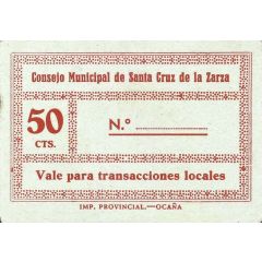 50 Céntimos Santa Cruz de la Zarza