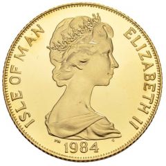 1 Crown - Elizabeth II Gymnastics, Gold 9ct