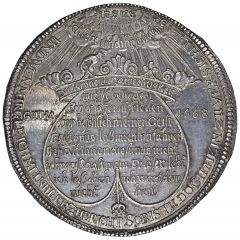 1 Thaler - Ernest I Death