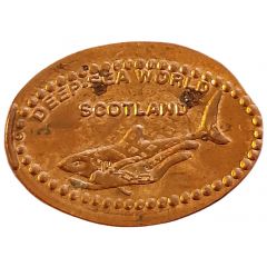 Elongated coin - Deep Sea World