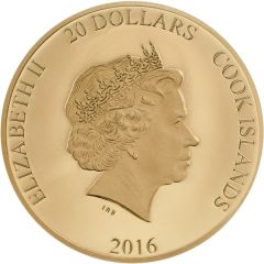 20 Dollars - Elizabeth II Pope Francis 80th Birthday