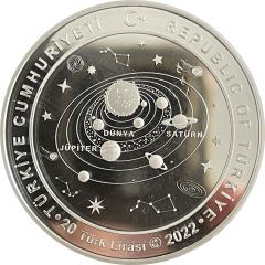 20 Lira Galileo Galilei