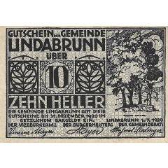10 Heller Lindabrunn