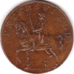 1/2 Penny Hampshire - Petersfield / Holland and Andrews