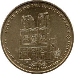 Monnaie de Paris Tourist Token - Crypte de Notre Dame de Paris