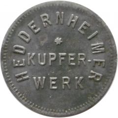 1 Pfennig - Heddernheime Kupfer Werk