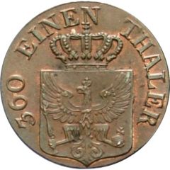 1 Pfenning - Frederick William IV
