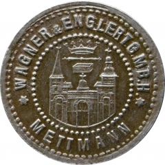 50 Pfennig - Mettmann Wagner and Englert G.M.B.H.