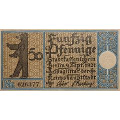 50 Pfennig Districts Series - Issue 20: Reinickendorf