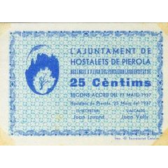 25 Céntimos Hostalets de Pierola