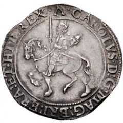 1/2 Crown - Charles I Tower mint under the King, group III