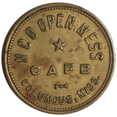 1 Dollar - NCO Open Mess Columbus, Mississippi