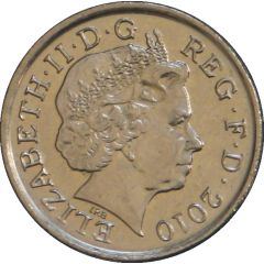 5 Pence - Elizabeth II 4th portrait, Royal Shield, non-magnetic