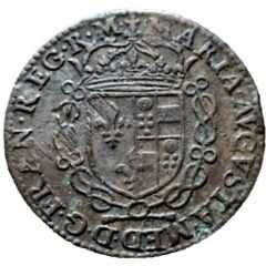Maria de Medicis - Jeton `Solo Coeloque Labores`