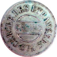 2 Francs - Casino de Spa