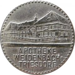 10 Pfennig - Weidenbach Apotheke Weidenbach-Triesdorf
