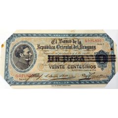 20 Centésimos Provisional