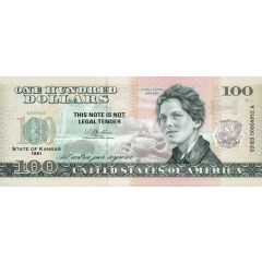 100 Dollars - State of Kansas