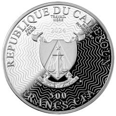500 Francs CFA Morpho menelaus
