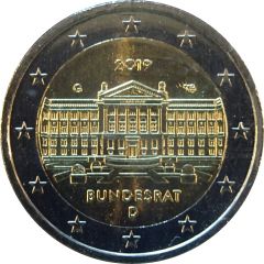 2 Euros Bundesrat