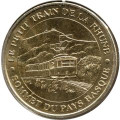 Monnaie de Paris Tourist Token - Le petit train de la Rhune Sommet du Pays Basque