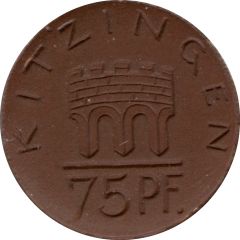 75 Pfennig - Kitzingen