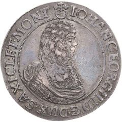 1 Thaler - John George II Wechseltaler