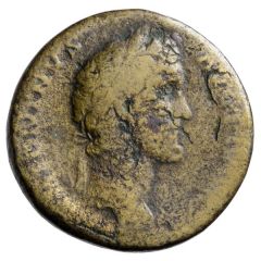 Sestertius - Antoninus Pius TR POT COS II SC PAX, Pax