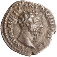 Denarius - Marcus Aurelius PROV DEOR TR P XVI COS III, Providentia
