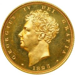 1/2 Sovereign - George IV Pattern