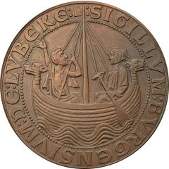 Medal - Cities of the German Hanse Lübeck