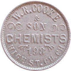 Token - W.R. Cooke & Son Good for a Drink