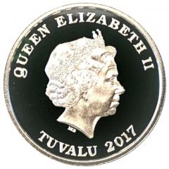 1 Dollar - Elizabeth II Latin Cross