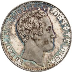 1 Thaler - Frederick August II Ausbeute
