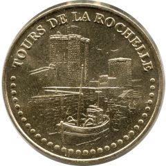 Monnaie de Paris Tourist Token - Tours de La Rochelle