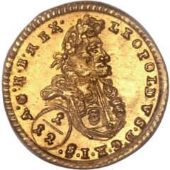1⁄12 Ducat - Leopold I Breslau