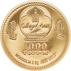 1000 Tögrög Golden Diplocaulus
