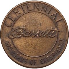 Medal - Barrett Centennial Eau Claire, Wisconsin