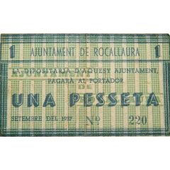 1 Peseta Rocallaura