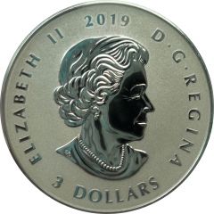 3 Dollars - Elizabeth II Tulipes