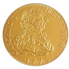 8 Escudos - Charles III replica